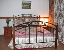 Our Rose Room has a Queen Bed in our B&B